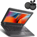 Lenovo N22 Chromebook 11.6 inch Intel  Processor/ 4GB Memory/ 16GB eMMC Sizetorage/ USizeB3.0/ Bluetooth/ Wi-fi/ Webcam with Pro 6 Wireless Earbuds Chrome Notebook