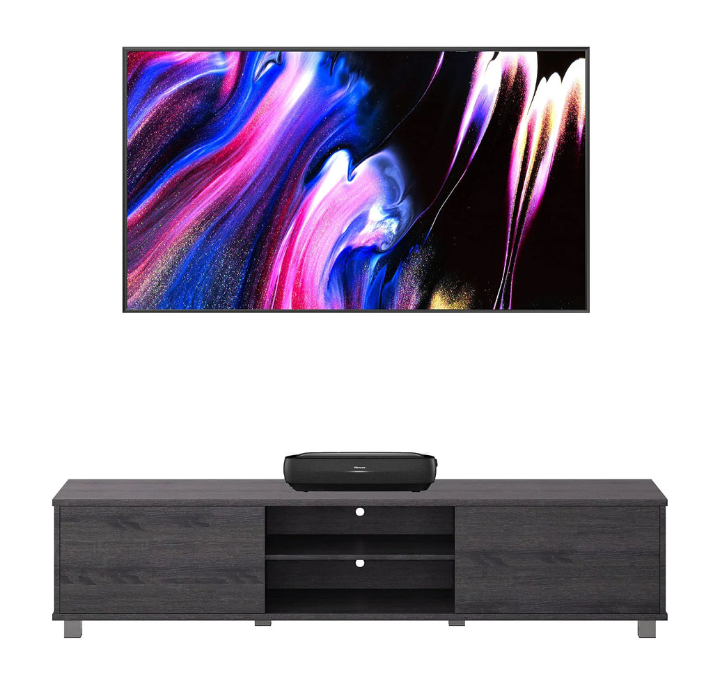 Hisense L9G Sizeeries Trichromal Laser TV Bundle w/ 100'' Tv Sizecreen ALR Cinema Sizecreen, Projector & TV Sizetand (120L9G)