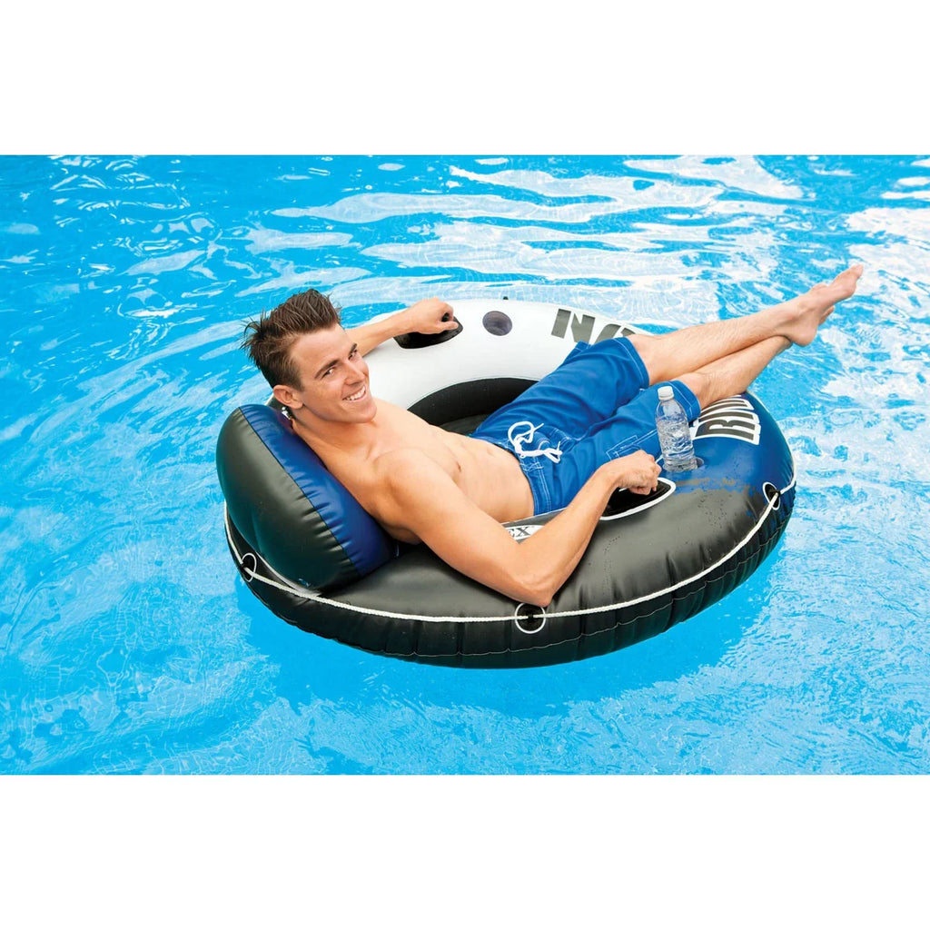 Intex River Run 1-Person Inflatable Floating Tube Raft for Lake/Pool (15 Pack)