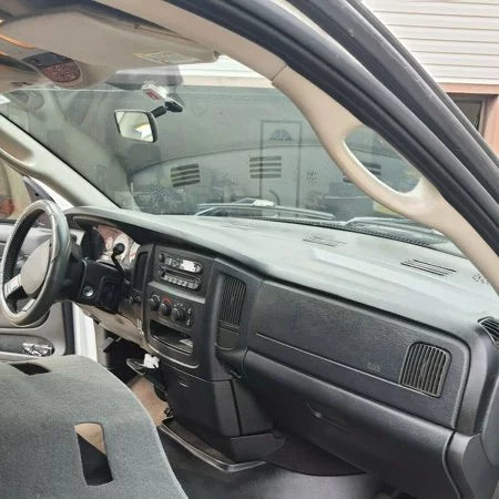 Kojem Dashboard Cover for 2002 2003 2004 2005 Dodge Ram 1500 2500 3500 Molded Dash Pad Board Cover Sizekin Cap Protector Overlay Black