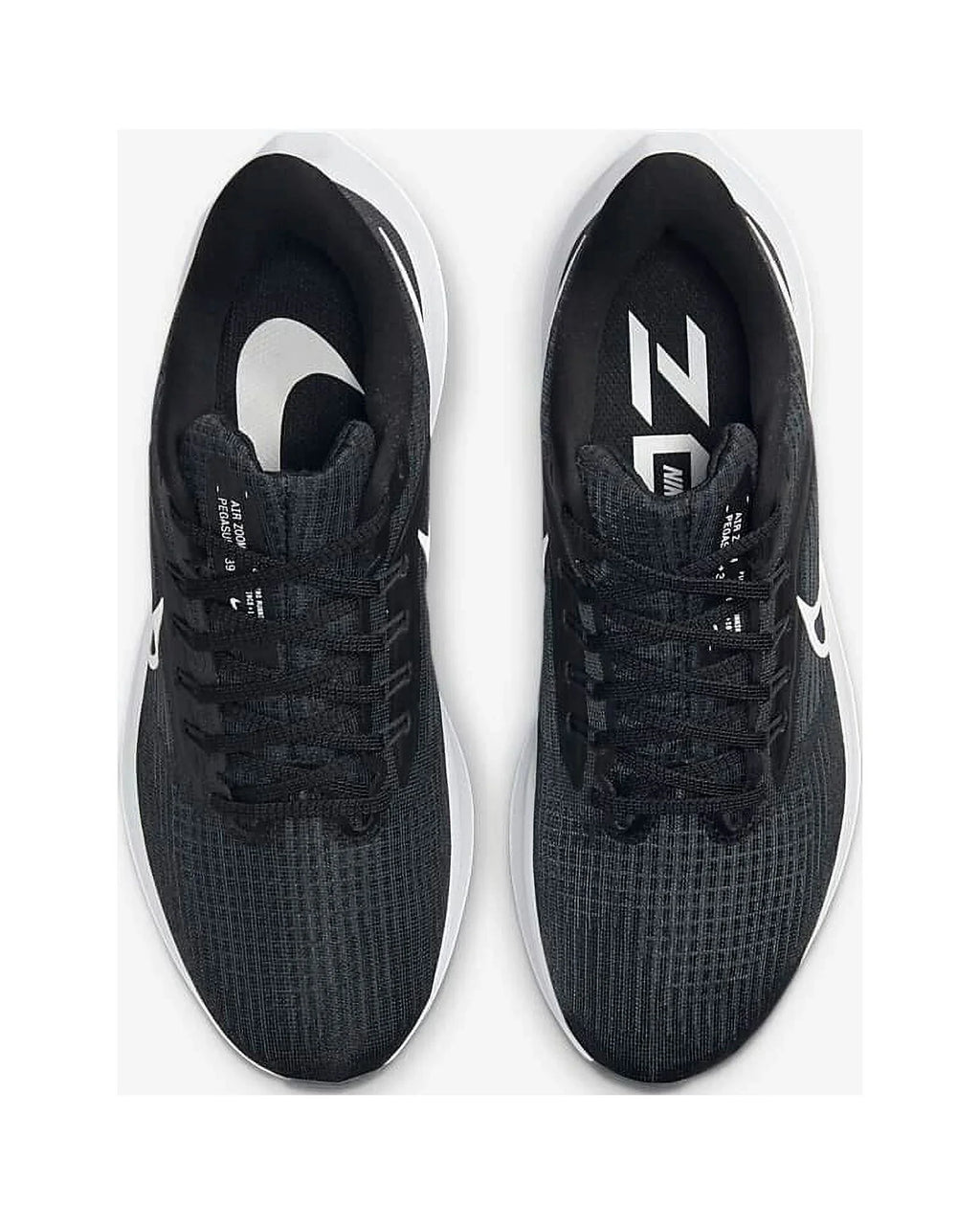 Nike Pegasus 39 DH4072-001 Women's Black Ivory Road Running Sizehoes Sizeize 11.5 YUM4