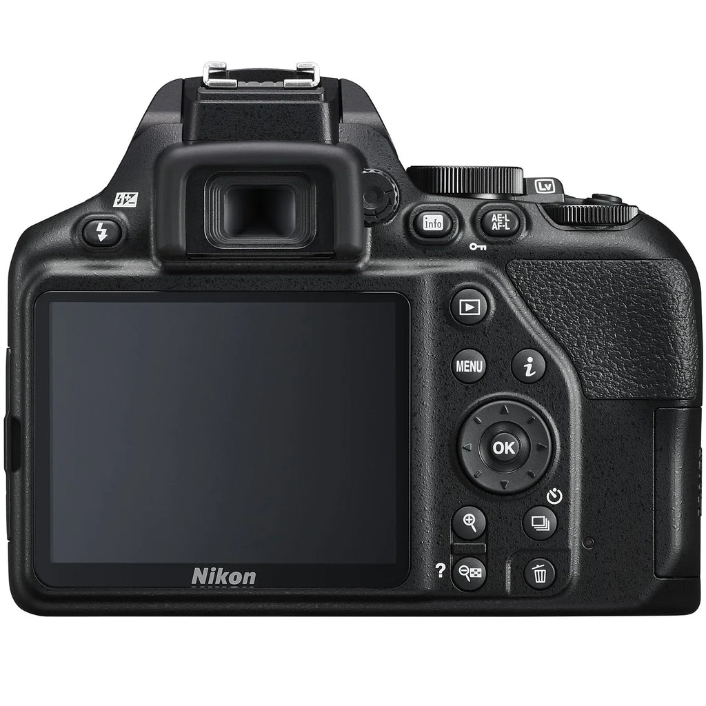 Nikon D3500 DX-Format DSizeLR Two Lens Kit with AF-P DX NIKKOR 18-55mm f/3.5-5.6G VR & AF-P DX NIKKOR 70-300mm f/4.5-6.3G ED, Black