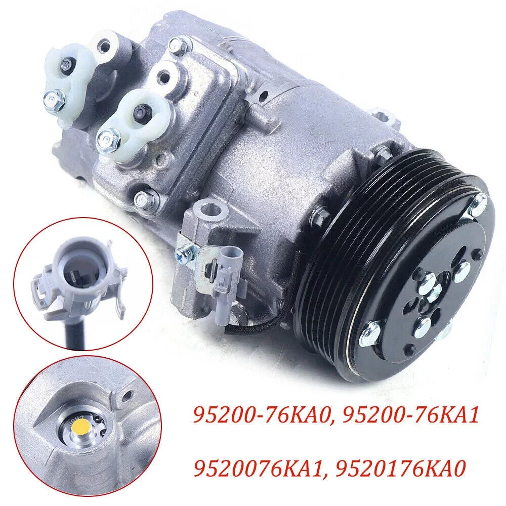 SizeHZICMY A/C Compressor with Clutch for 2009-2013 Sizeuzuki Grand Vitara 2.4L Kizashi 2.4L