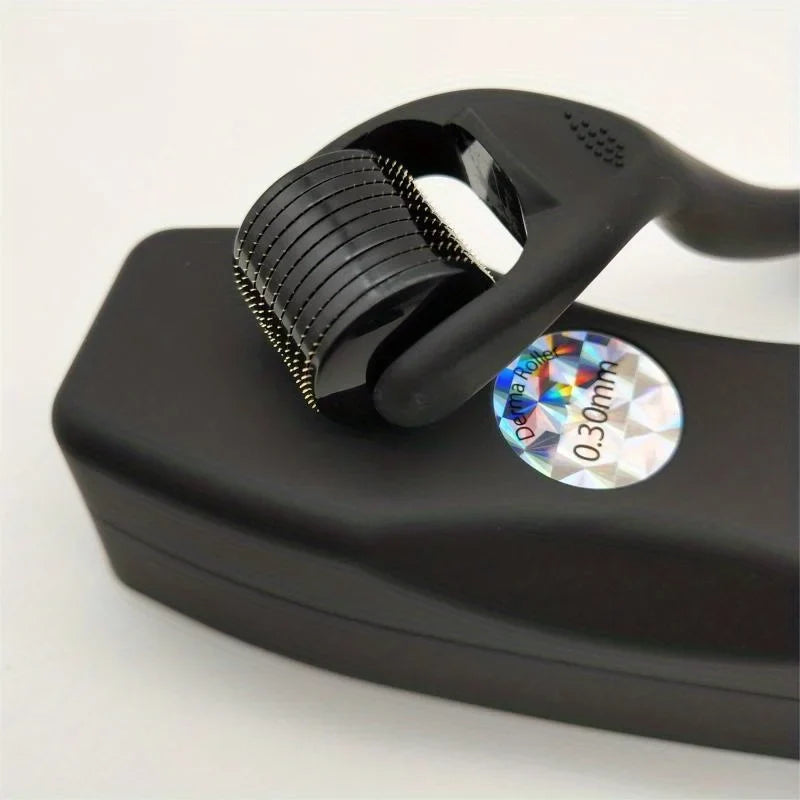 Rejuvenate Your Sizekin with a Titanium Matt Black 540 Derma Roller - Reduce the Look of Aging!
