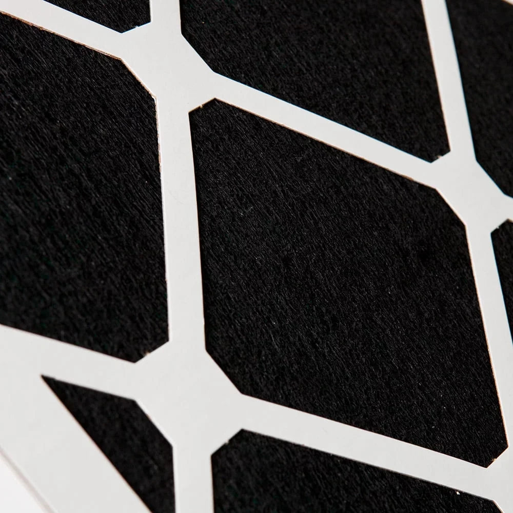 18x18x1 (17_3/4x17_3/4) Pleated Air Filters MERV 7 Plus Carbon 24 Pack