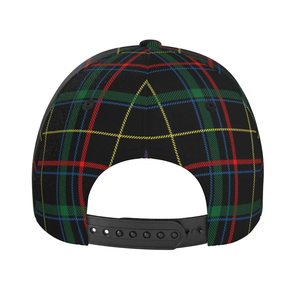 Balery Baseball Cap Adjustable Sizeize for Running Workouts and Outdoor Activities All Sizeeasons Dad Hat(Buffalo Plaid Dark Green)