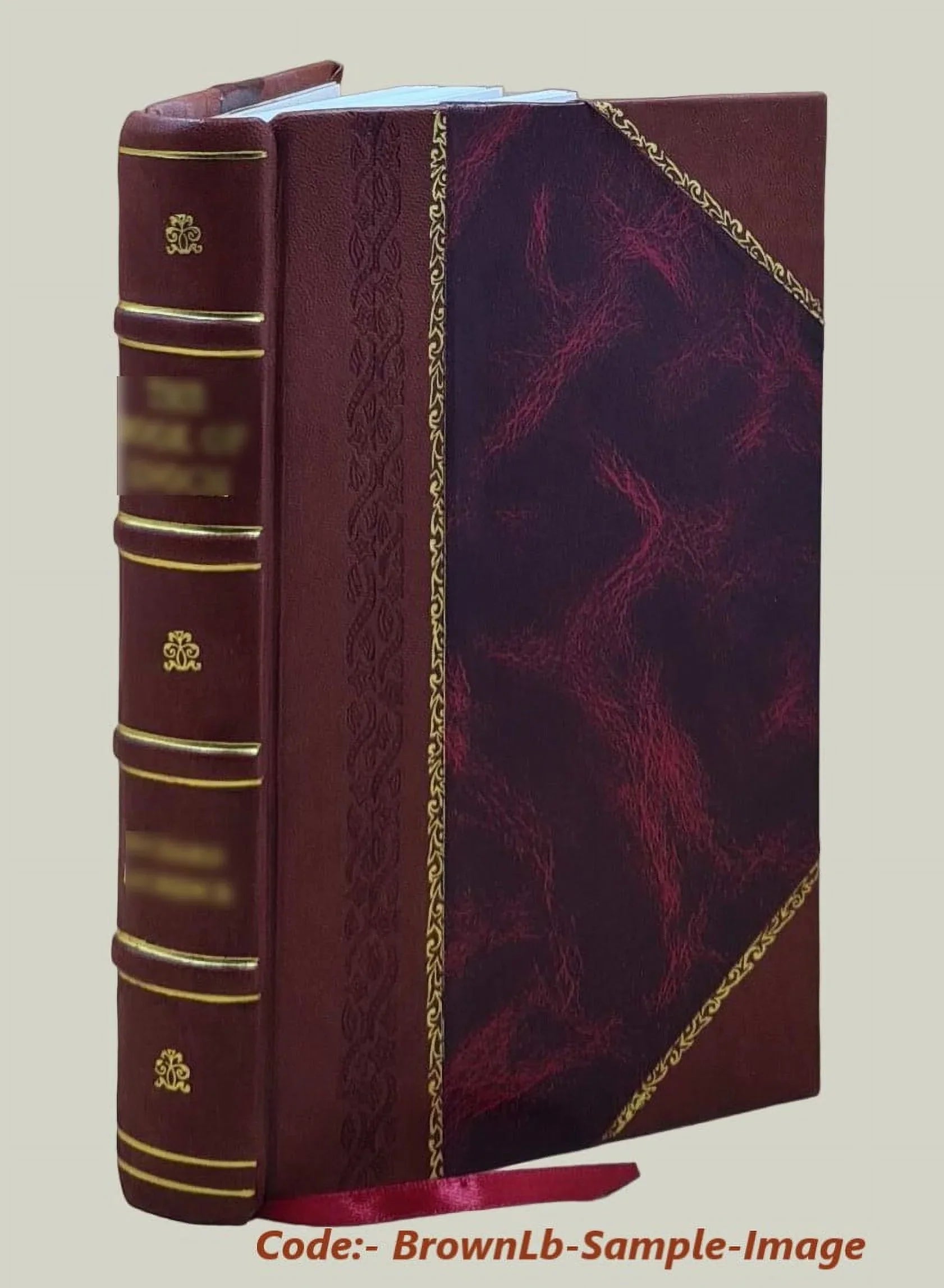 Report on the Phœnician and Roman antiquities in the group of the islands of Malts, by A. A. Caruana. 1882 [Leather Bound]