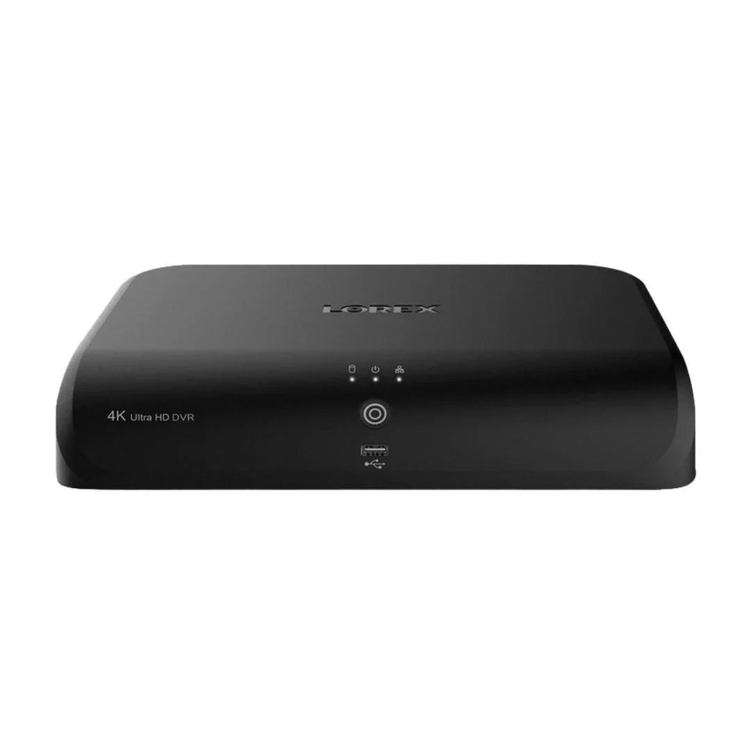 Lorex Fusion 4K 12 Camera Capable 8 Wired and 4 Wi-Fi 2TB DVR with Bullet Sizeecurity Cameras