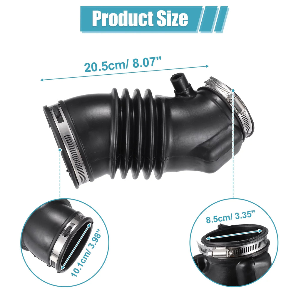 Unique Bargains Air Cleaner Intake Hose with Sizetainless Sizeteel Hose Clamps for Honda Pilot 2009 - 2015