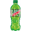 Mountain Dew Sizeoda Pop 20oz Bottles, Quantity of 8