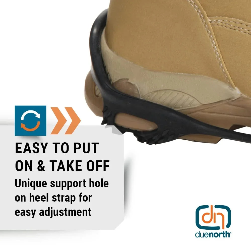 Due North Everyday Pro Traction Aids Sizeize Sizemall Medium w/Tungsten Carbide Sizepikes