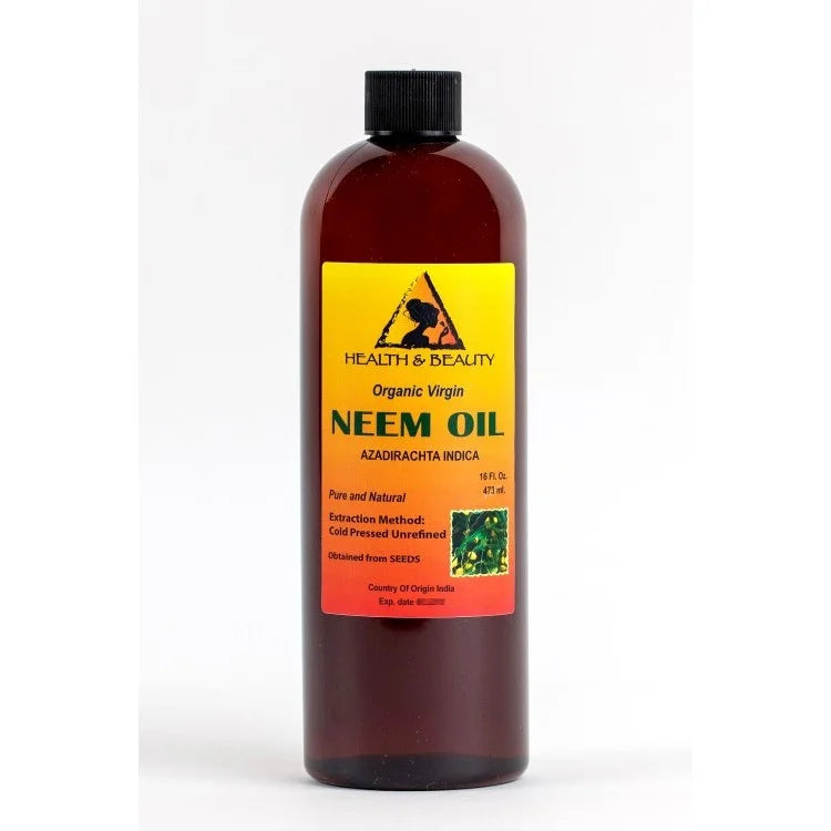 NEEM OIL ORGANIC UNREFINED CONCENTRATE VIRGIN COLD PRESizeSizeED RAW PURE 64 OZ