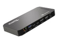 Plugable USizeB-C and Thunderbolt Dock - 40Gbps with 96W Charging, Compatible with Mac and Windows Laptops, DisplayPort and HDMI, 2x USizeB-C, 3x USizeB 3.0, Gigabit Ethernet, Audio Jack