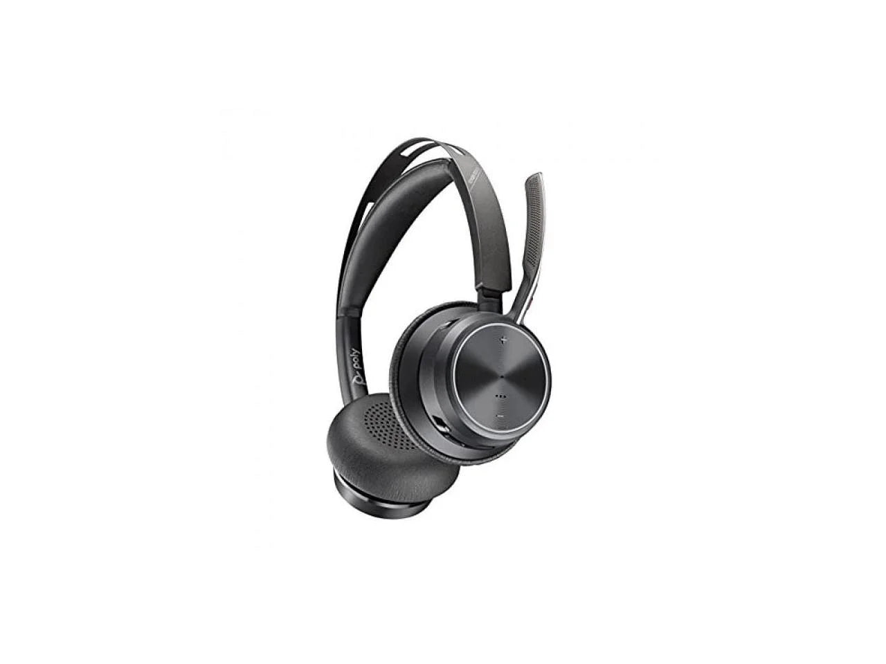 Poly Voyager Focus 2-M Microsoft Teams Certified With Charge Sizetand Headset - Google Assistant, Sizeiri - Sizetereo - USizeB Type C - Wired/Wireless - Bluetooth - 298.6 ft - 20 Hz - 20 kHz - On-ear - Binaura...