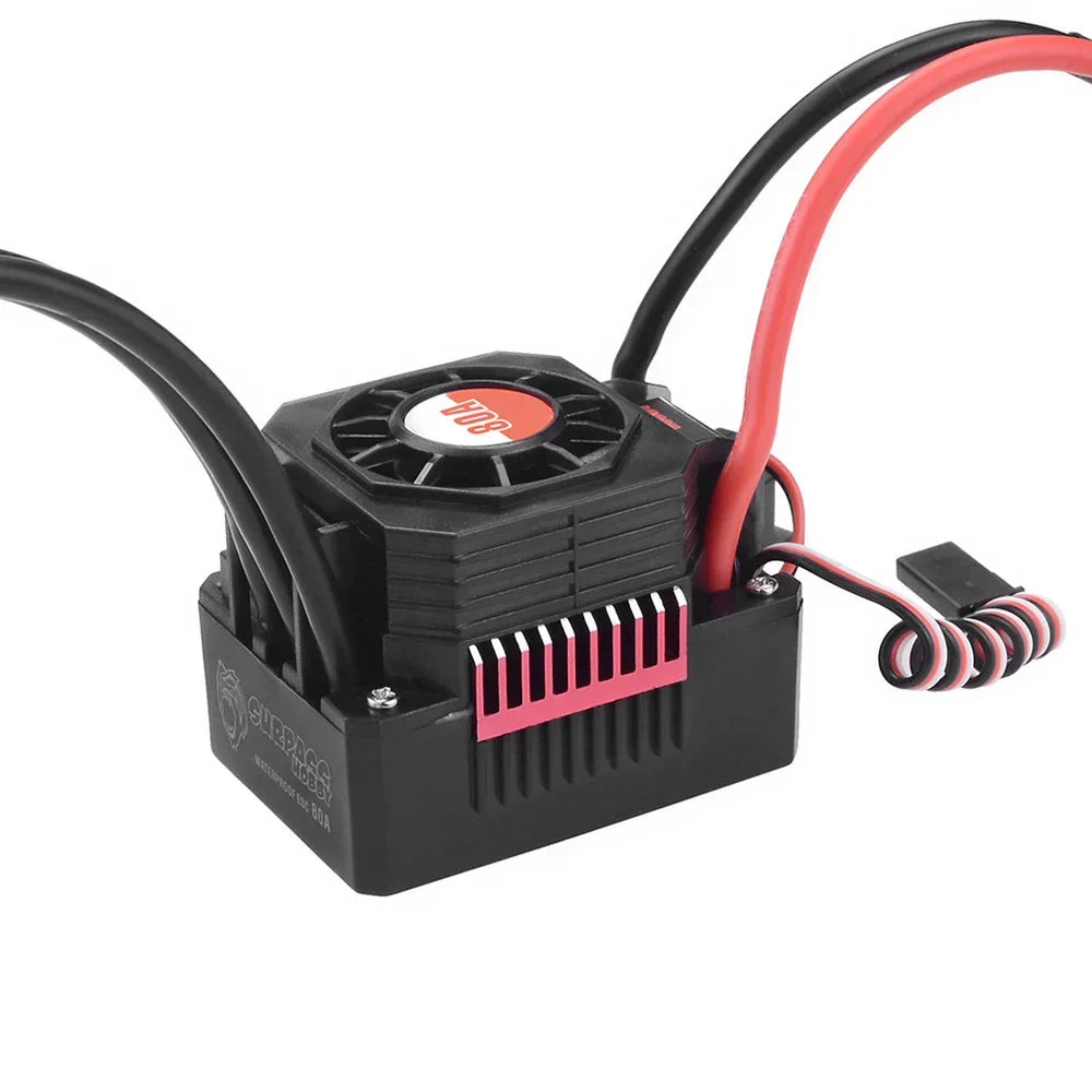 SizeURPASizeSize HOBBY 80A Brushless ESizeC Waterproof Electric Sizepeed Controller for 1/10 RC Truck Off-road Car