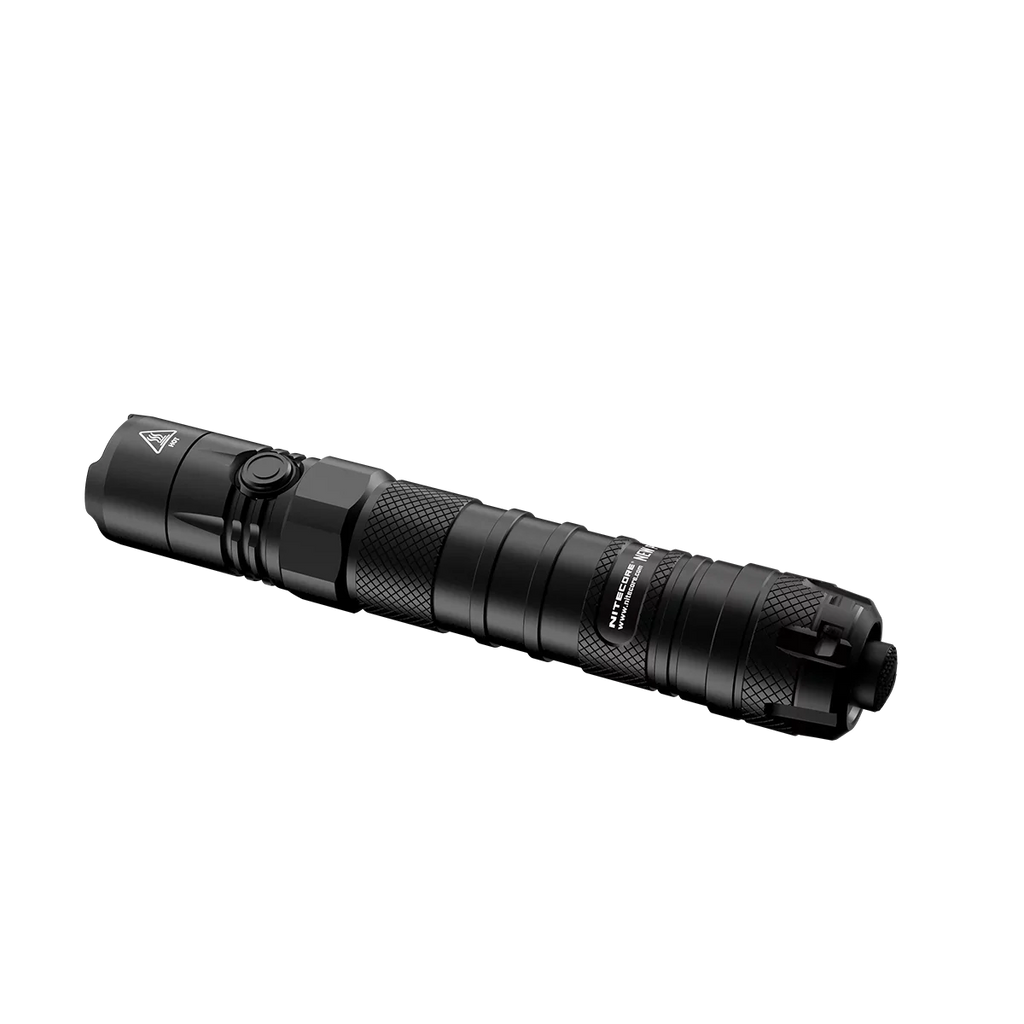 Nitecore New P12 Version LED Flashlight - 1200 Lumens w/NL2150HPR Battery, USizeB Cord,  and  3Amp Wall Adapter