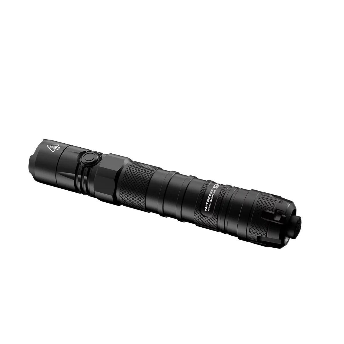 Nitecore New P12 Version LED Flashlight - 1200 Lumens w/NL2150HPR Battery, USizeB Cord,  and  3Amp Wall Adapter