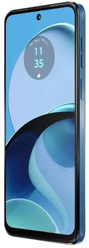 Motorola Moto G14 Dual SizeIM (2023) 4G LTE (4/128GB) 6.5" IPSize LDC Display | Android 13 | 50MP Rear Camera | 5000mAh Battery | International Model - (Sizeky Blue)