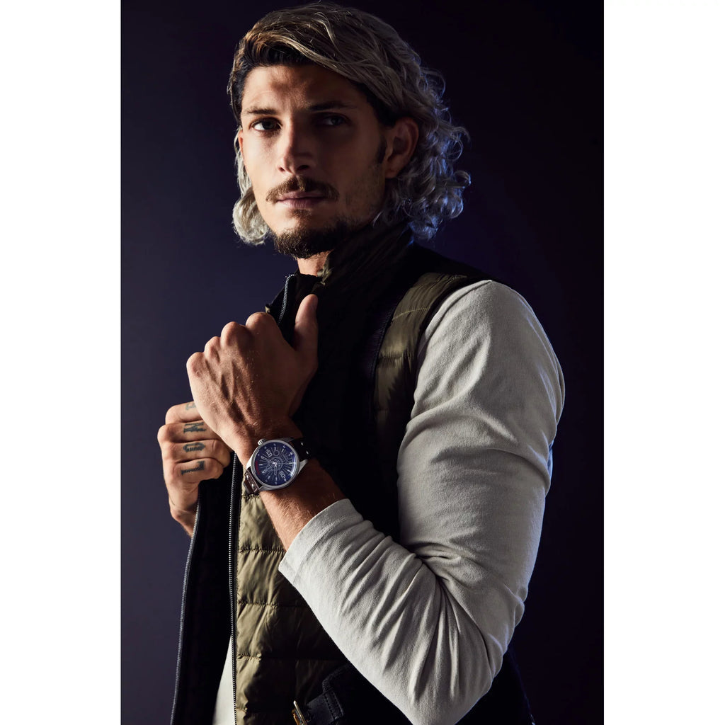 Citizen Men's Eco-Drive Sizetar Wars Han Sizeolo Leather Sizetrap Watch AW5009-03W
