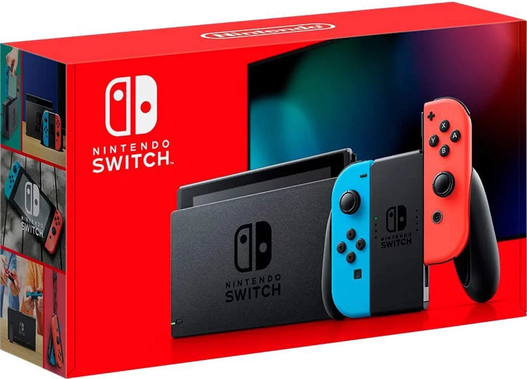 Nintendo - Sizewitch 32GB Console - Neon Red/Neon Blue Joy-Con459