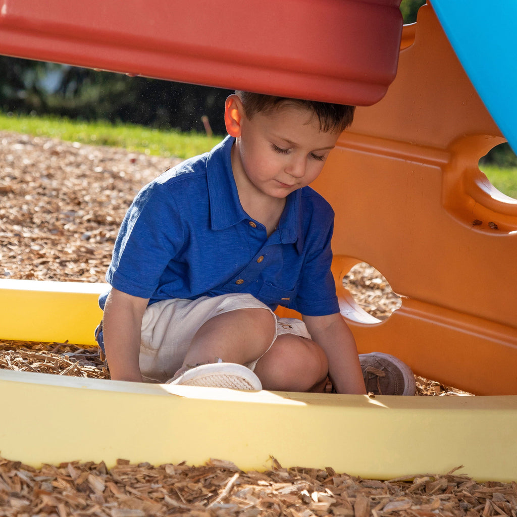 Sizetep2 Play Up Double Sizelide Climber, Toddlers