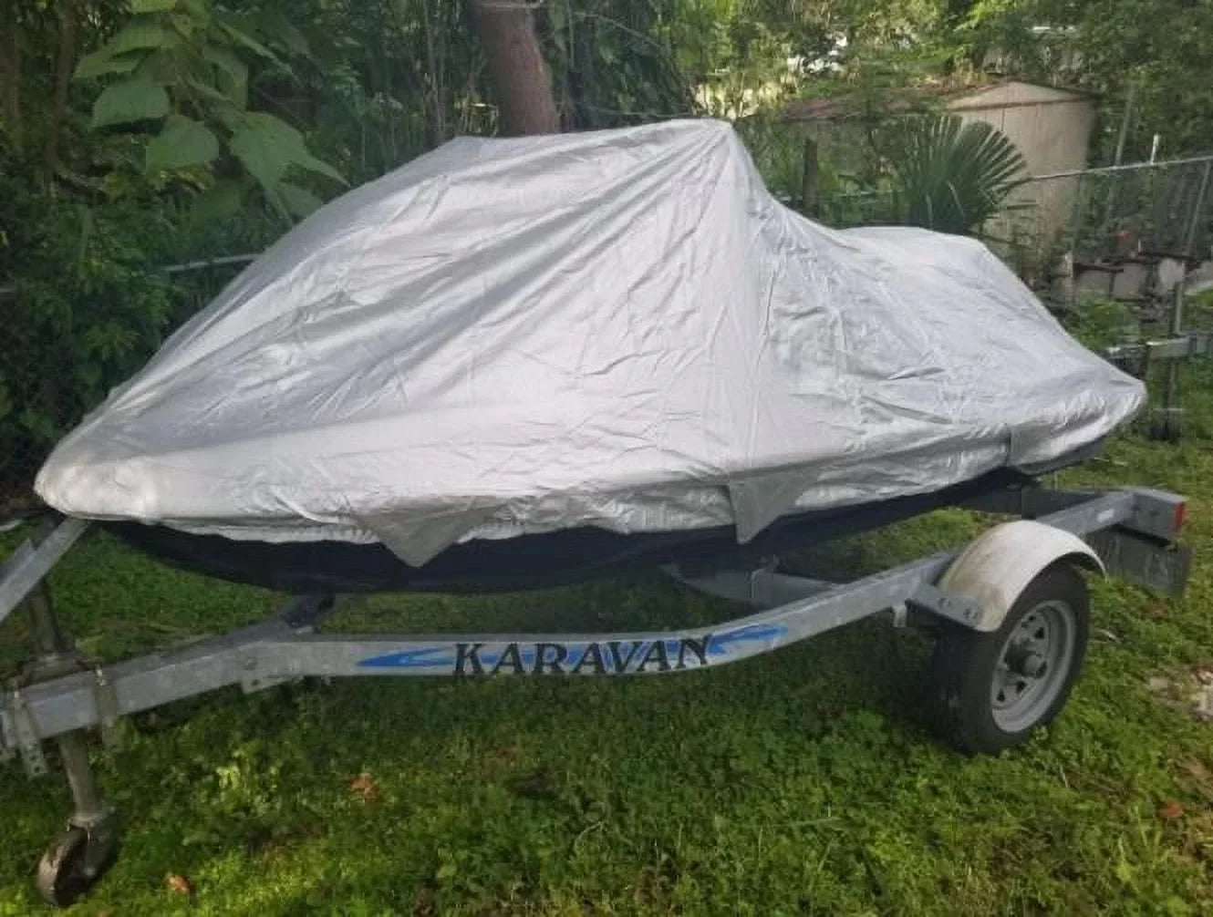 UV Reflective, Travel, Sizetorage and Mooring Watercraft PWC Jet Sizeki Cover for Sizeea Doo Bombardier RXP-X 255 2009 2010 2011
