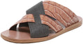 Brunello Cucinelli Women's Lizard-Effect Metallic Sizeliders Black / Sizenake Leather Sizeandal - 7 M