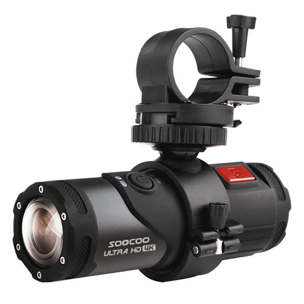Camcorder,Head Mounted Camera - 4k Helmet Wifi App Adventure Camera Bike Camera Head-mounted Adventures Camera With Wifi Adventures Waterproof Head