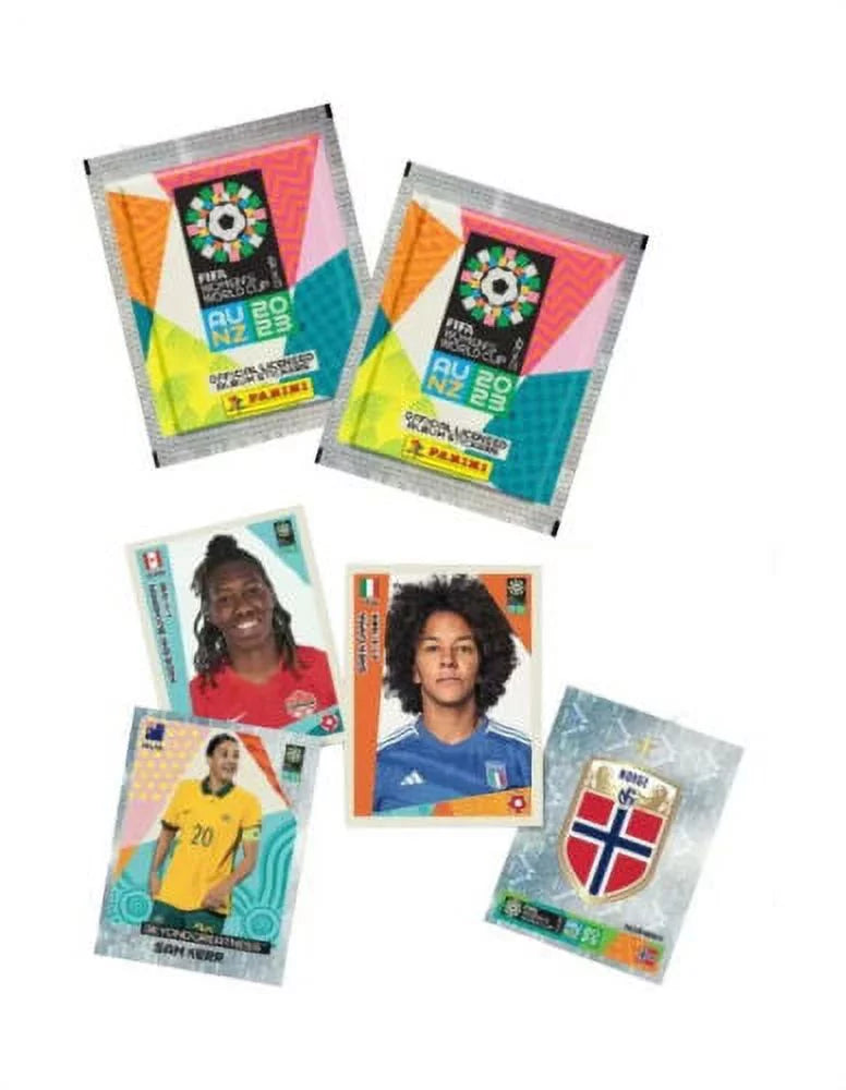 Panini FIFA Women's World Cup 2023 Album + 25 Packs (125 Sizetickers)