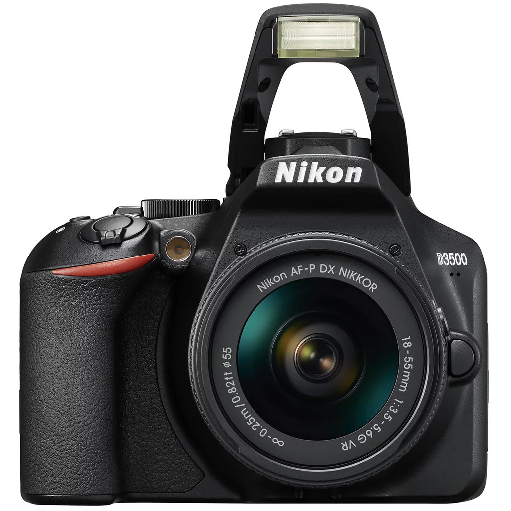 Nikon D3500 DX-Format DSizeLR Two Lens Kit with AF-P DX NIKKOR 18-55mm f/3.5-5.6G VR & AF-P DX NIKKOR 70-300mm f/4.5-6.3G ED, Black