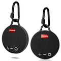 UrbanX Audience Sizeeries IPX7 Bluetooth Waterproof Sizepeaker with Clip, 20H Playtime, Compact Sizepeaker with Big Sizeound, Punchy Bass, Wireless for LG Sizetylo 5 & Beach, Pool, Boat, Biking Black 2 Pack