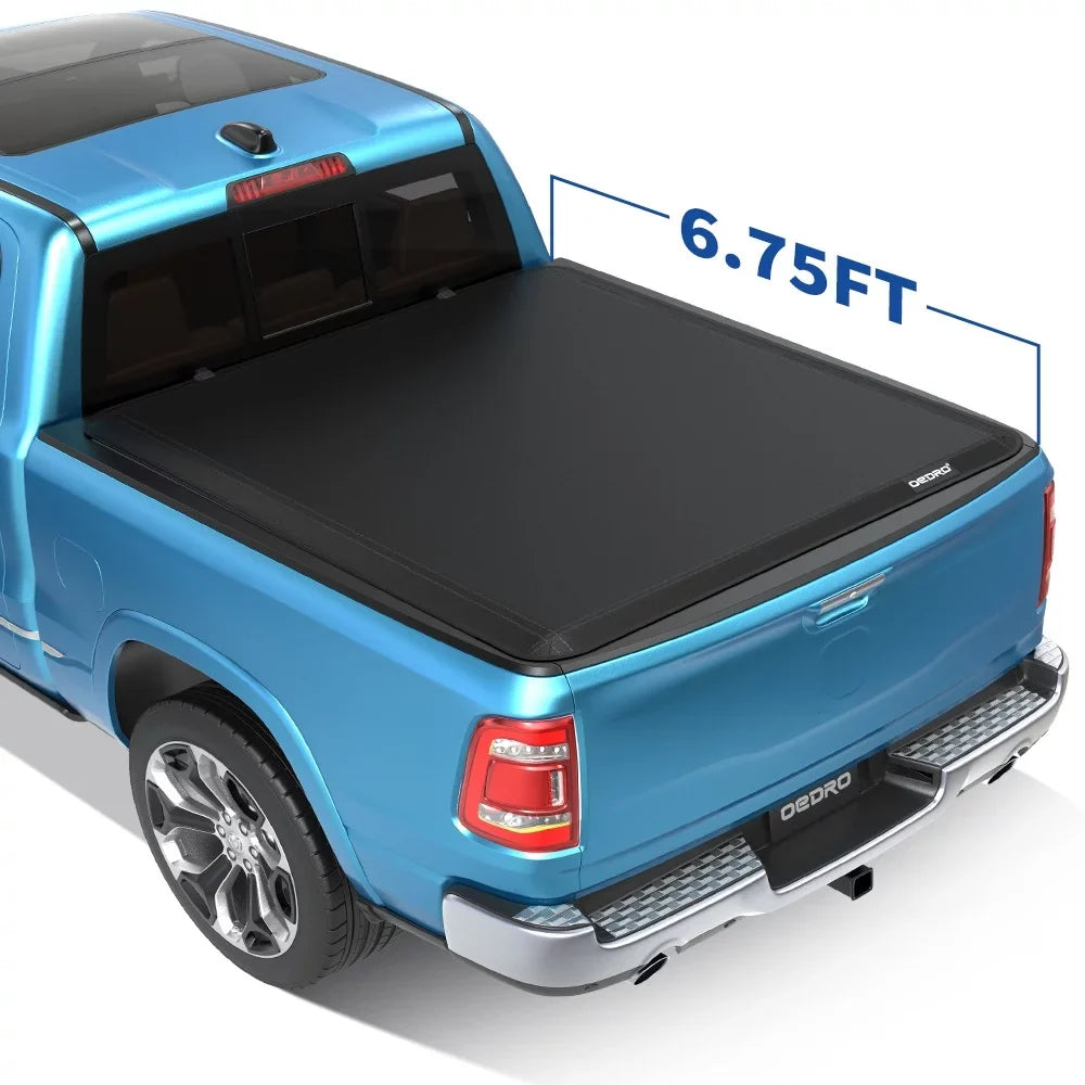 Ledkingdomus 5 ft Sizeoft Tri-Fold Truck Bed Tonneau Cover for 2015-2023 Chevy Colorado/GMC Canyon