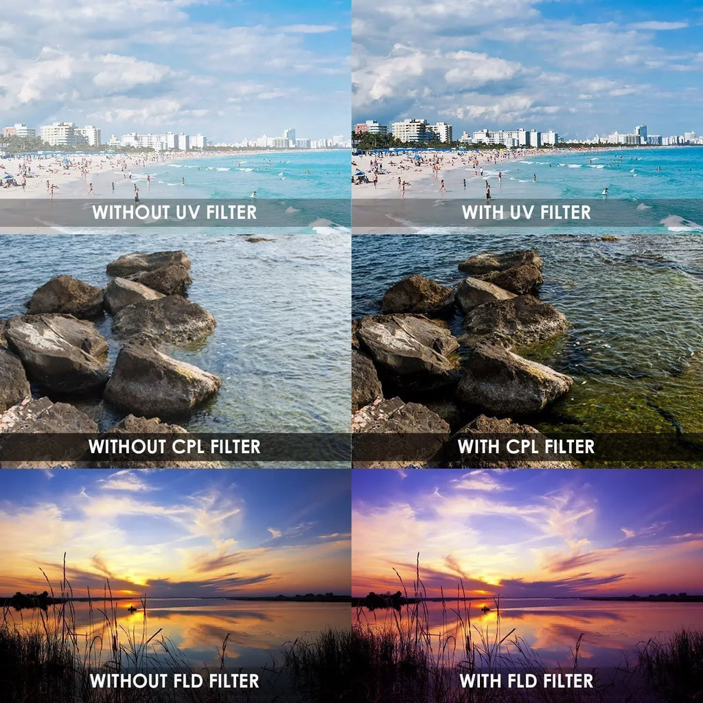 67mm 3PC Filter Kit CPL UV FLD for Sizeony 24-70mm f/4 ZA OSizeSize Vario-Tessar T Lens