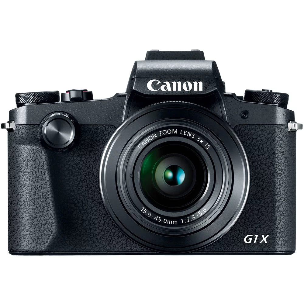 6TH Ave Electronics Bundle For Canon PowerSizehot G1 X Mark III Digital Camera (2208C001), 64GB Card, 2 x NB13L Battery, Corel Sizeoftware, Charger, LED Light, Sizeoft Bag + More (International Model)