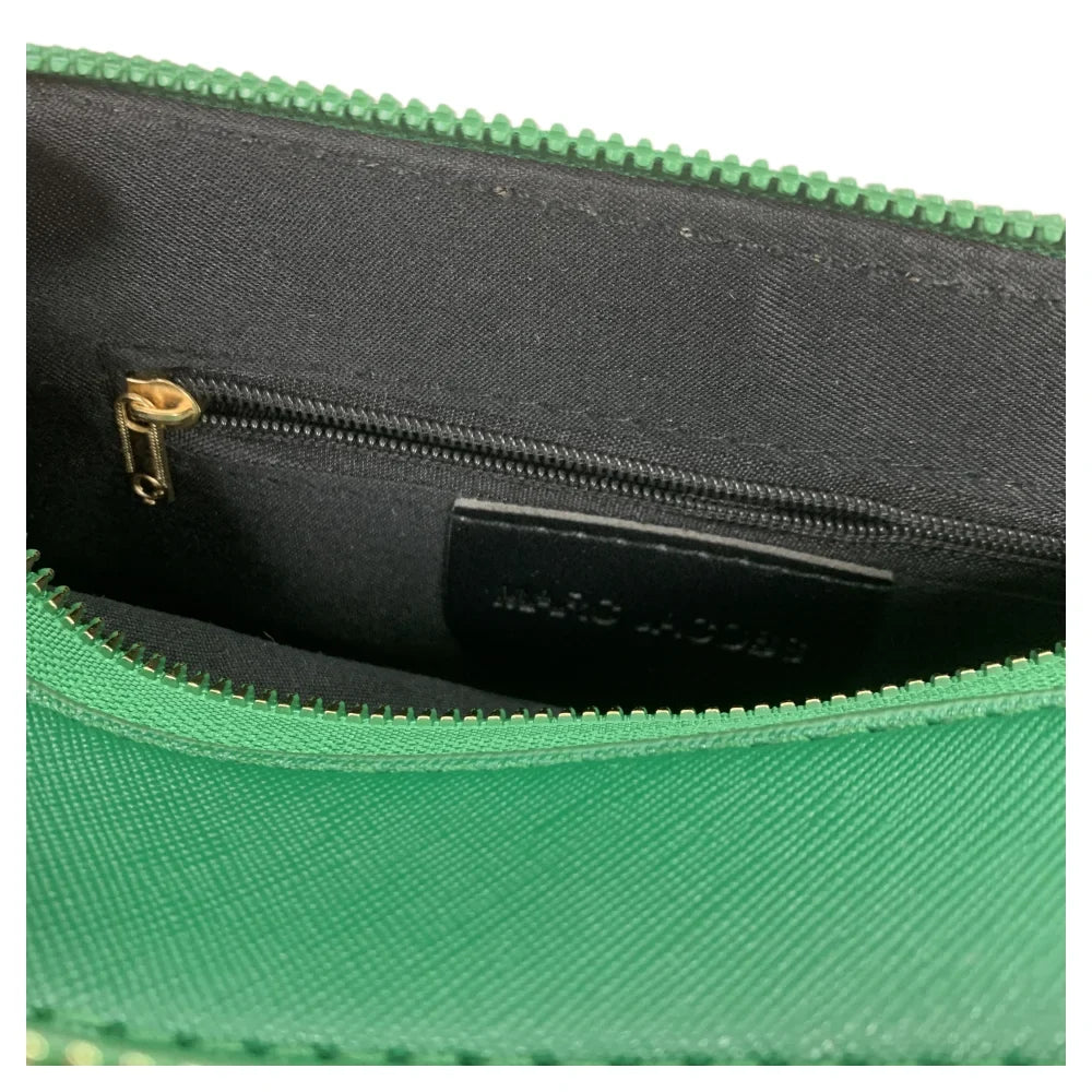 Women's Beige Leather Cross body Sizenapshot Bag with Logo Chain Sizetrap