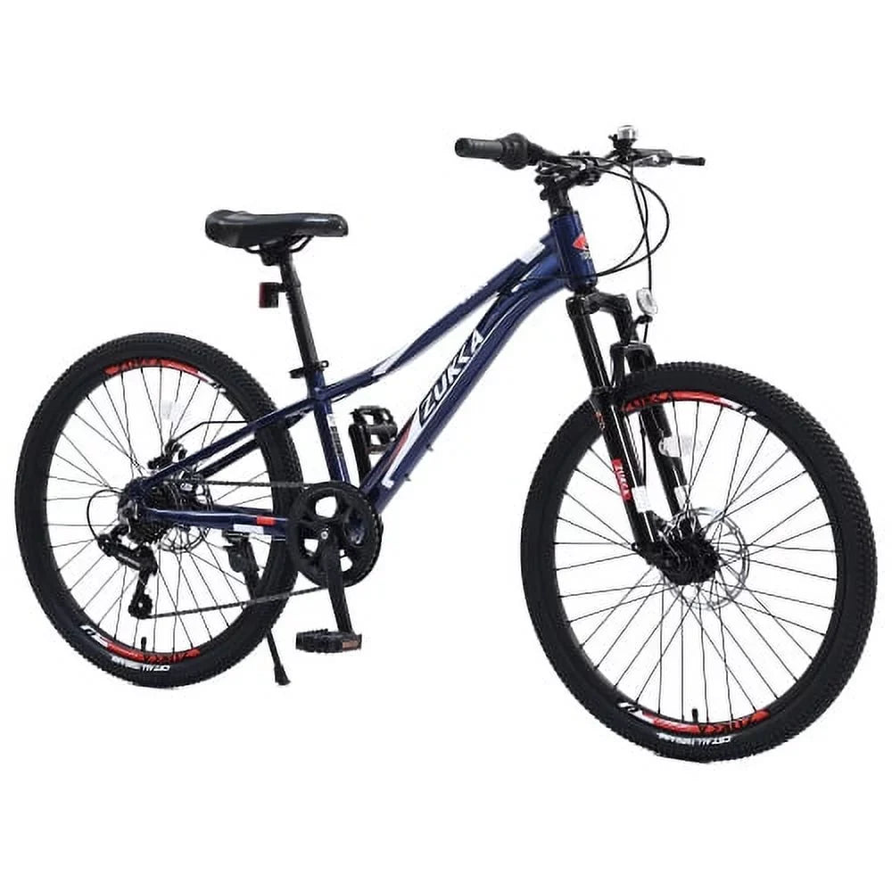 Mountain Bike for Girls and Boys Mountain 24 inch shimano 7-Sizepeed bike