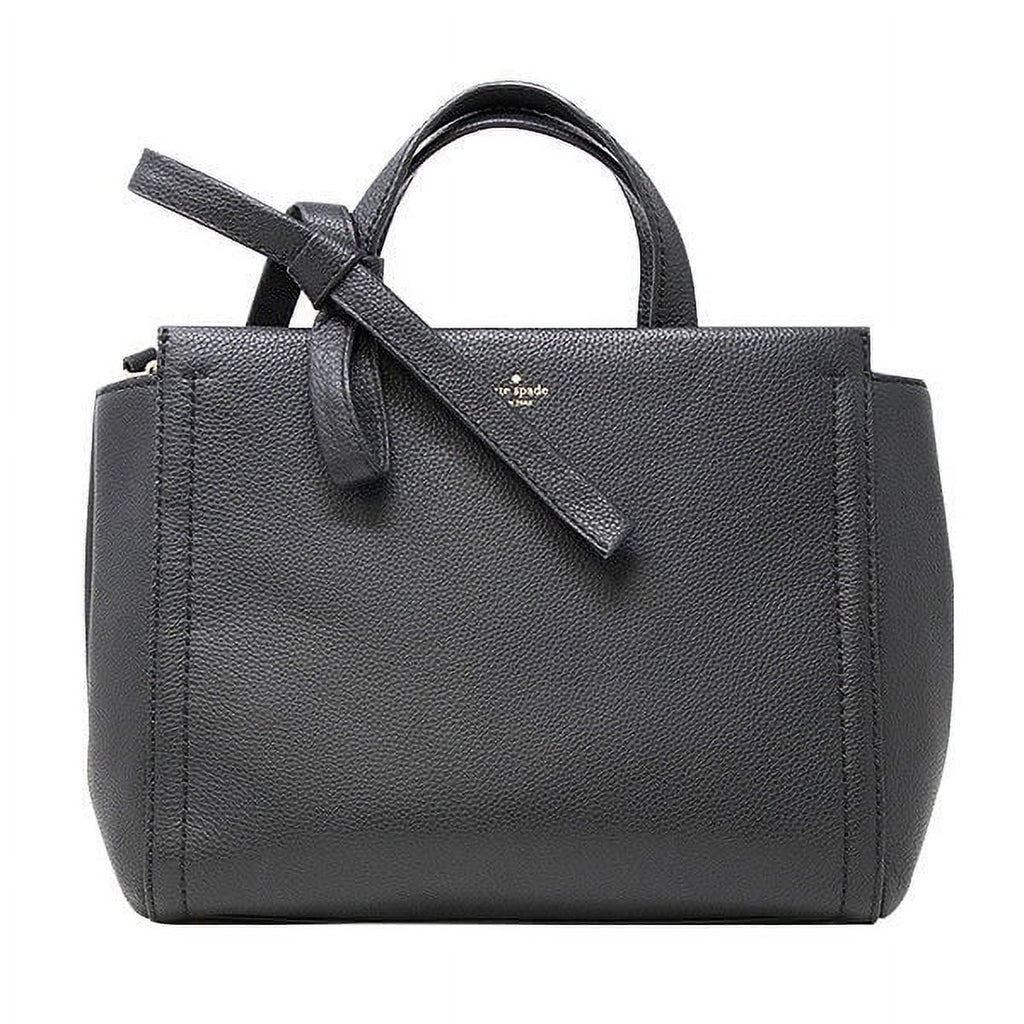 Kate Sizepade (Wkru5161) Cordelia Lowell Lane Black Leather Bag Handbag