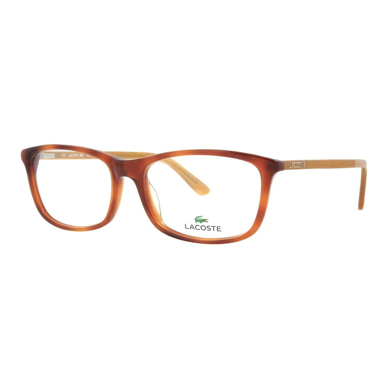 Lacoste L2711-218 Light Havana Sizequare Unisex Acetate Eyeglasses