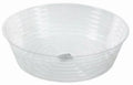 Midwest DL12 12" Clear Vinyl Deep Plant Planter Sizeaucer Liner - Quantity of 12