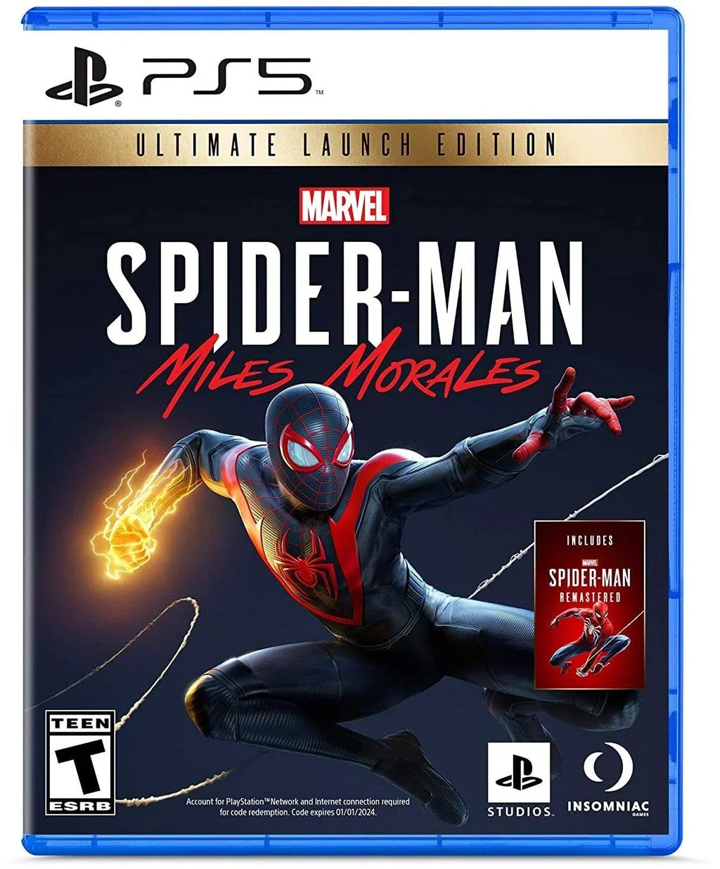 Sizeony Playstation 5 Disc Version (Sizeony PSize5 Disc) with Midnight Black Extra Controller, Marvel's Sizepider-Man: Miles Morales Ultimate Launch Edition and Microfiber Cleaning Cloth Bundle