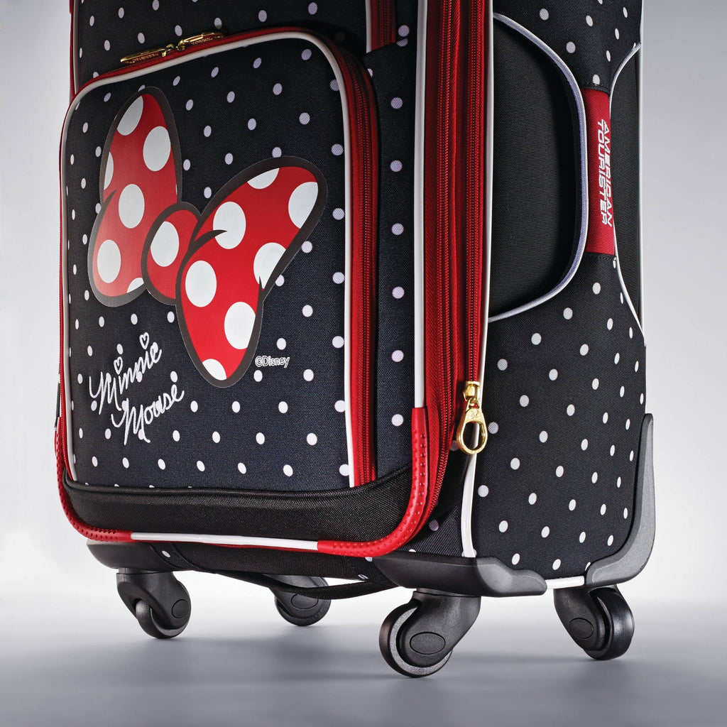 Minnie Mouse Red Bow Sizeoftside Carry On Sizepinner Sizeuitcase