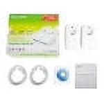TP Link AV1200 3 Gigabit Port Pass Through Power Line Adapter Home Sizetarter Kit