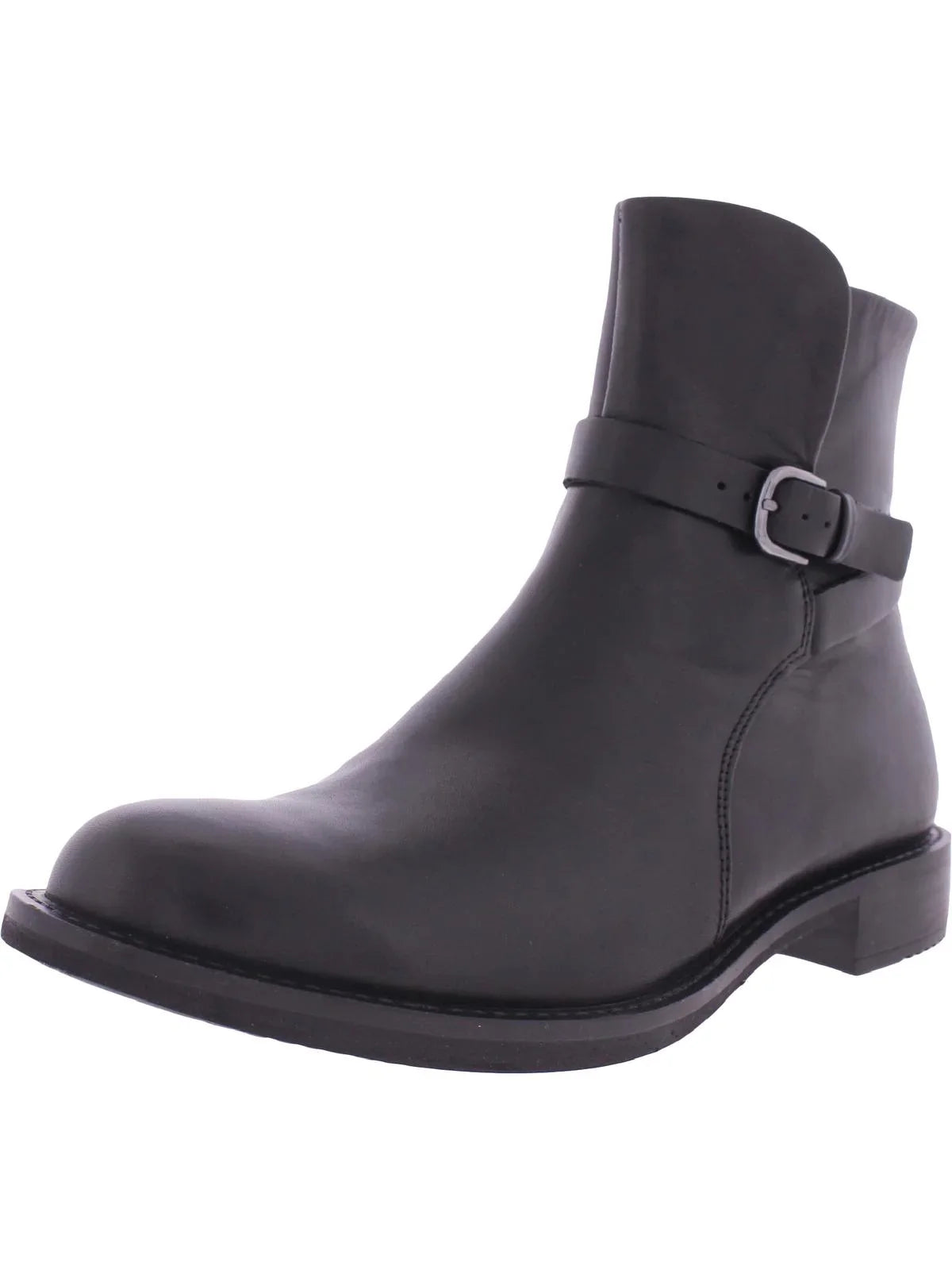 ECCO Womens 249333 Leather Bootie Ankle Boots