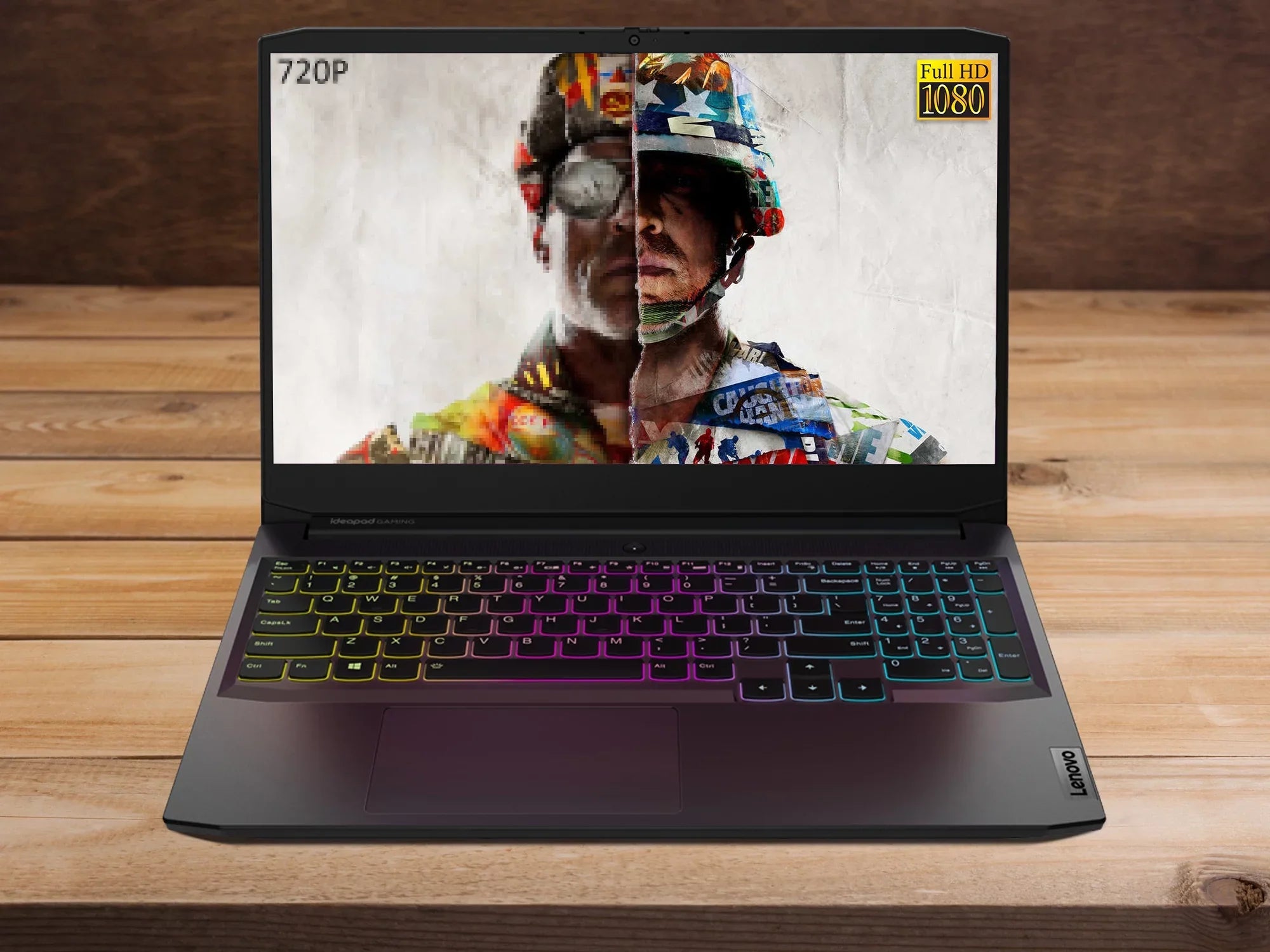 Lenovo IdeaPad 3 Gaming Laptop, 15.6" 120Hz FHD Display, AMD Ryzen 5 5600H Upto 4.2GHz, 32GB RAM, 2TB NVMe SizeSizeD, NVIDIA GeForce RTX 3050, HDMI, Wi-Fi, Bluetooth, Windows 10 Pro