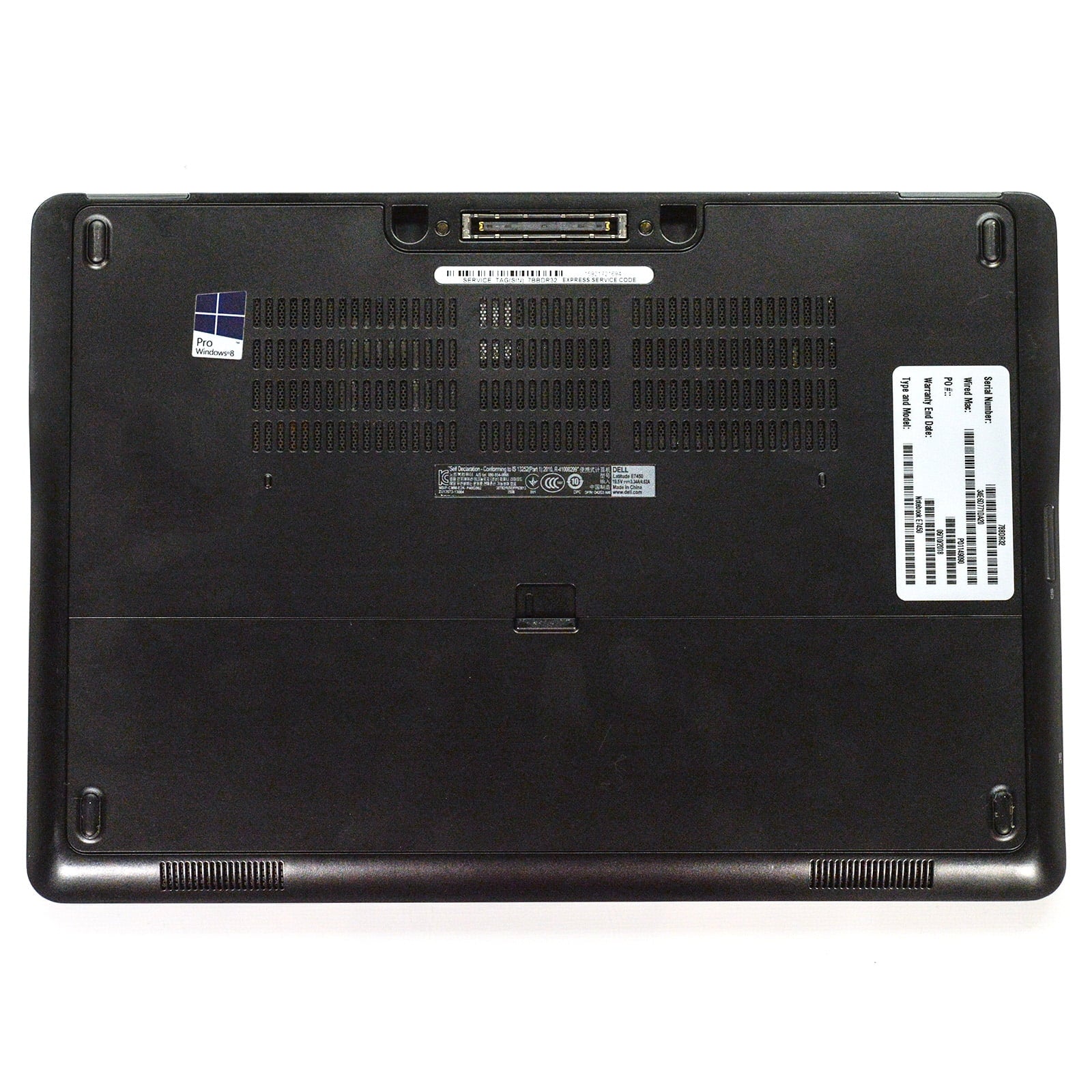 Used Dell Latitude E7450 Laptop i5 Dual-Core 8GB 512GB SizeSizeD Win 10 Pro B v.WCA