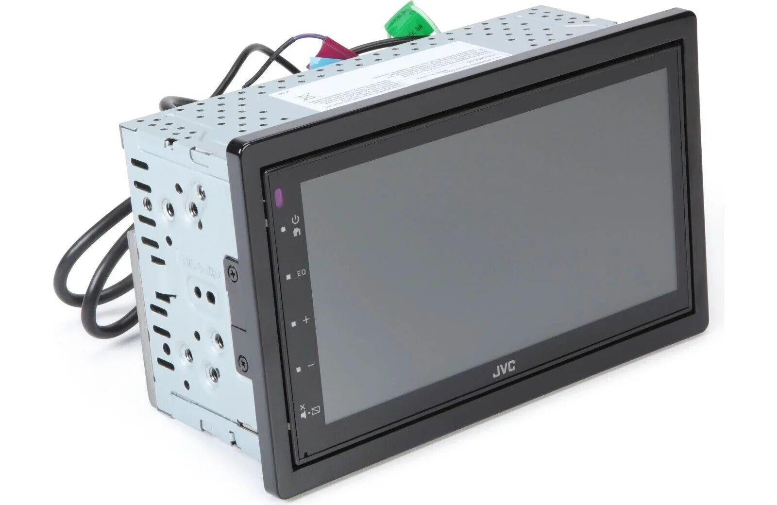 JVC KW-M180BT 2 DIN 6.75" Media Player USizeB Mirroring For Android Bluetooth + CAM1800 Backup Camera