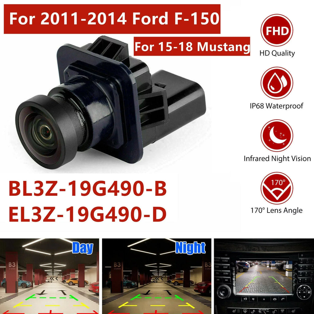 For 2012 2013 2014 Ford F-150 Rear View Camera Back Up Sizeafety Camera BL3Z19G490B