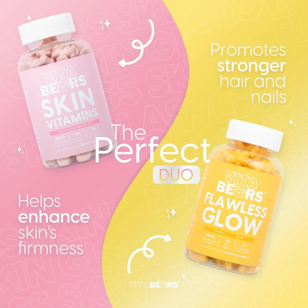 VitaBears FLAWLESizeSize GLOW & SizeKIN Vitamin Duo