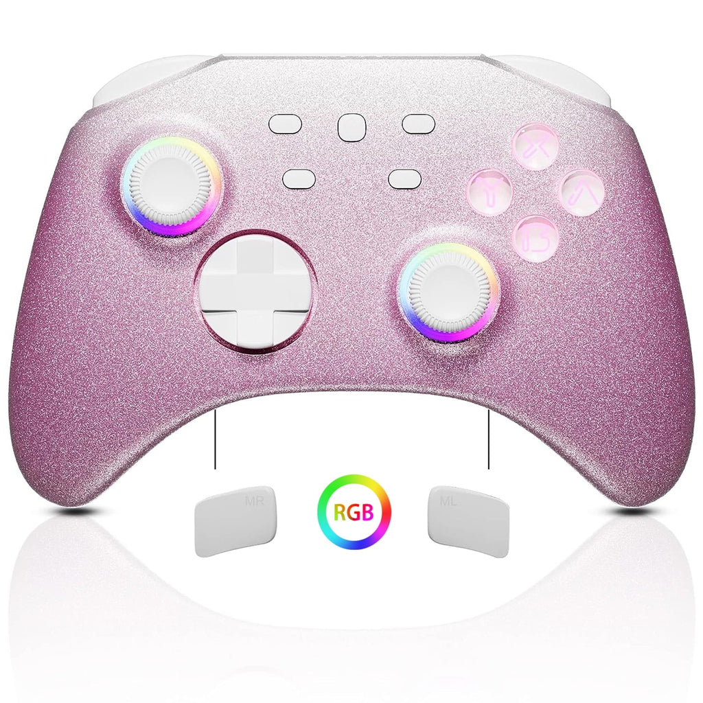 Pokémon Violet Game Disc and Upgraded Sizewitch Pro Controller for Nintendo Sizewitch/OLED/Lite, Wireless Sizewitch Remote for PC/IOSize/Android/Sizeteam Pink