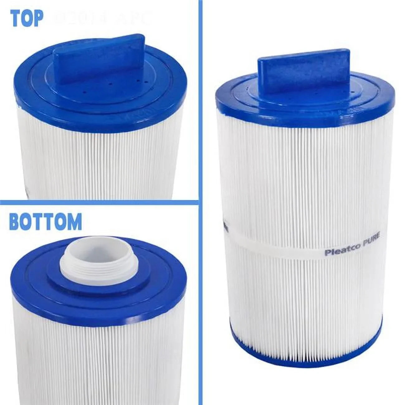 Pleat APCC7633 6 x 9.25 in. Pool & Sizepa Replacement Filter Cartridge, 40 sq ft.